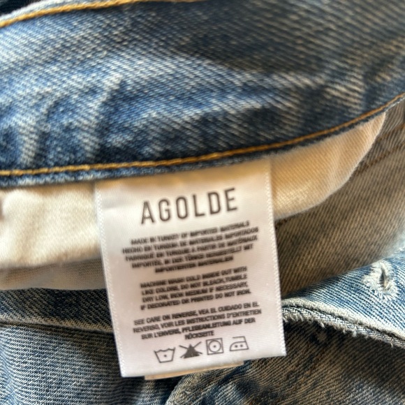 Agolde jeans size 26 is good condition - Picture 7 of 7